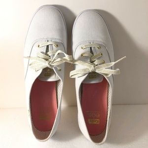Exclusive KEDS EOS White Canvas Champion Golden